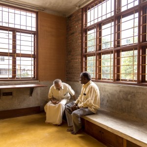 A view of the study / family room